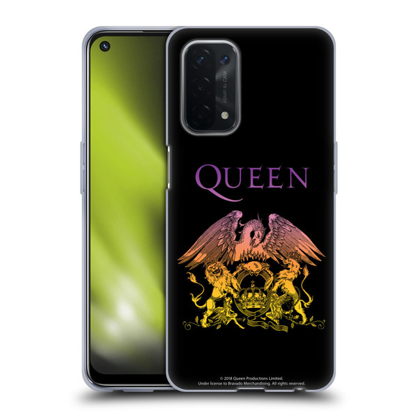 Queen Bohemian Rhapsody Logo Crest Soft Gel Case for OPPO A54 5G