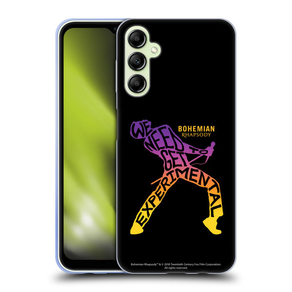Queen Bohemian Rhapsody Experimental Quote Soft Gel Case for Samsung Galaxy A14 5G