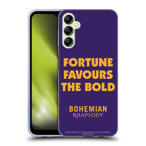 Queen Bohemian Rhapsody Fortune Quote Soft Gel Case for Samsung Galaxy A14 5G