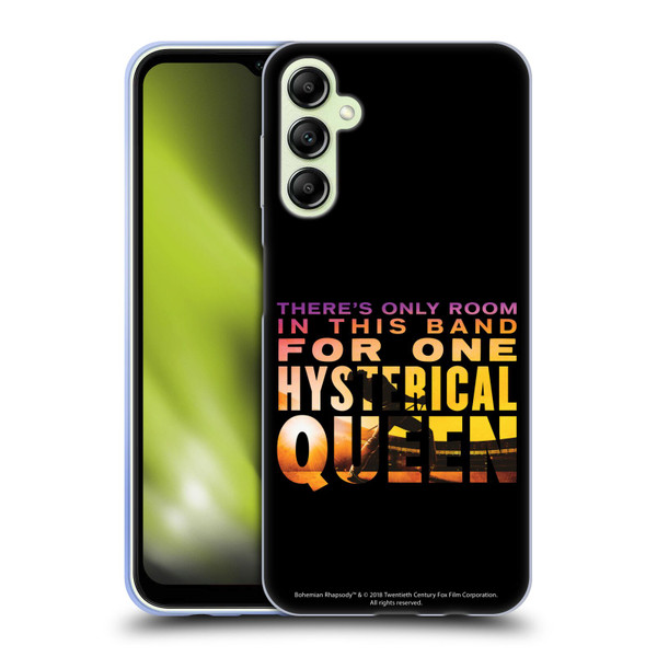 Queen Bohemian Rhapsody Hysterical Quote Soft Gel Case for Samsung Galaxy A14 5G