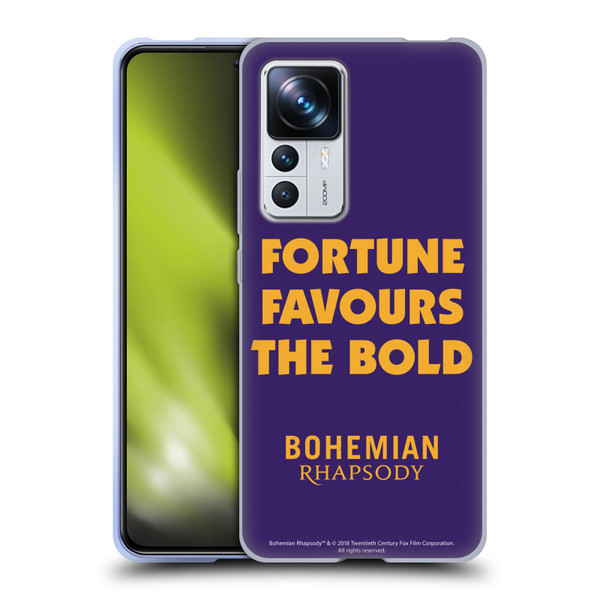 Queen Bohemian Rhapsody Fortune Quote Soft Gel Case for Xiaomi 12T Pro