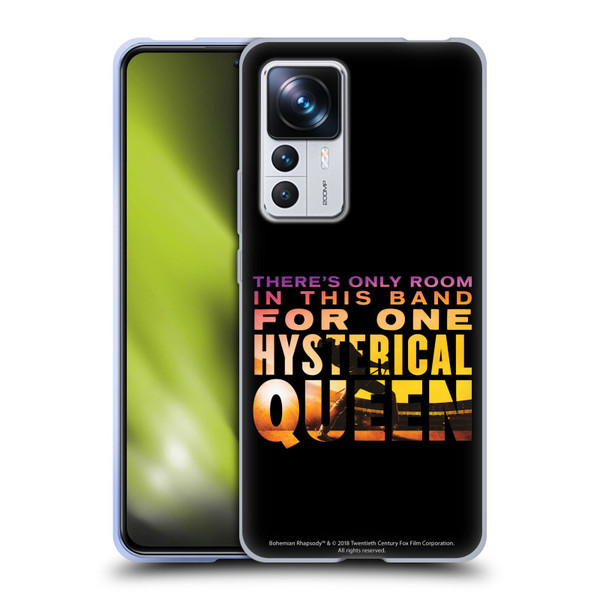 Queen Bohemian Rhapsody Hysterical Quote Soft Gel Case for Xiaomi 12T Pro