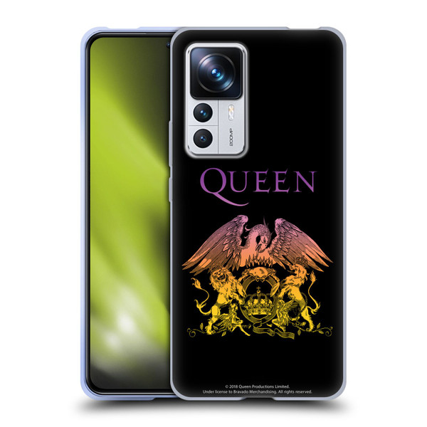 Queen Bohemian Rhapsody Logo Crest Soft Gel Case for Xiaomi 12T Pro