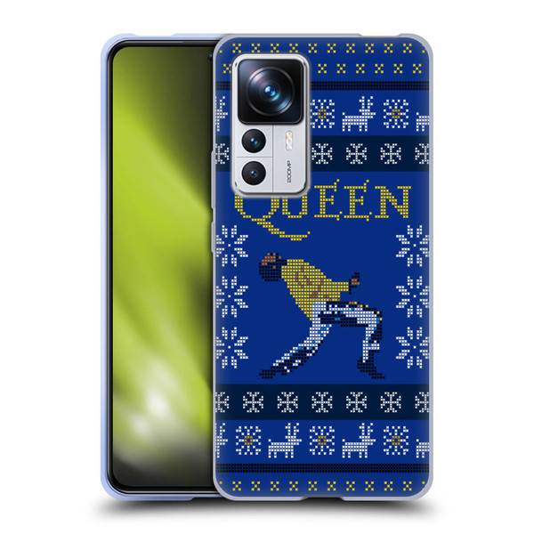 Queen Christmas Freddie Mercury Knitwork Soft Gel Case for Xiaomi 12T Pro