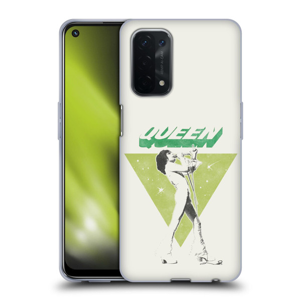 Queen Key Art Freddie Mercury Soft Gel Case for OPPO A54 5G