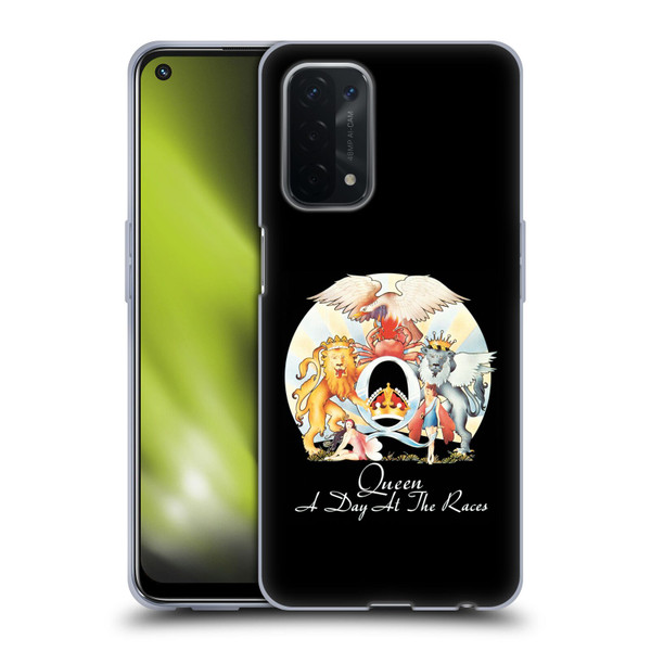 Queen Key Art A Day At The Races Soft Gel Case for OPPO A54 5G