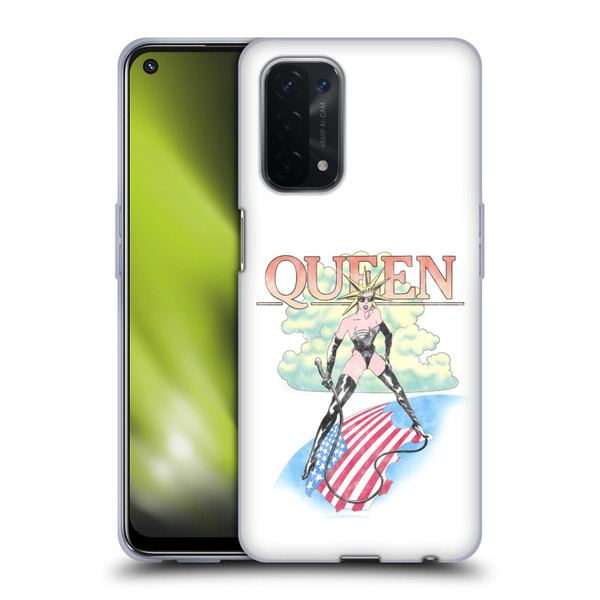 Queen Key Art Vintage Tour Soft Gel Case for OPPO A54 5G