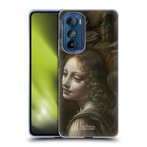 The National Gallery Art The Virgin Of The Rocks Soft Gel Case for Motorola Edge 30