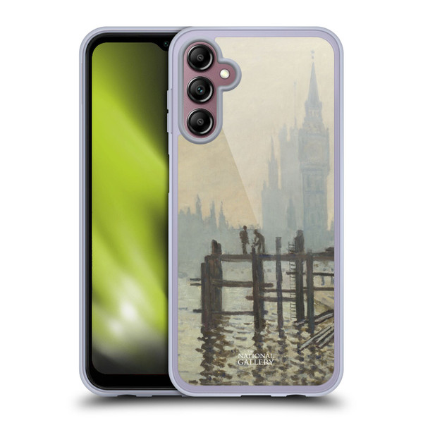 The National Gallery Art Monet Thames Soft Gel Case for Samsung Galaxy A14 5G