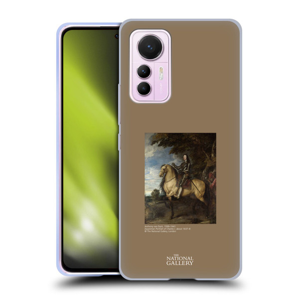 The National Gallery People Equestrian Portrait Of Charles I Soft Gel Case for Xiaomi 12 Lite