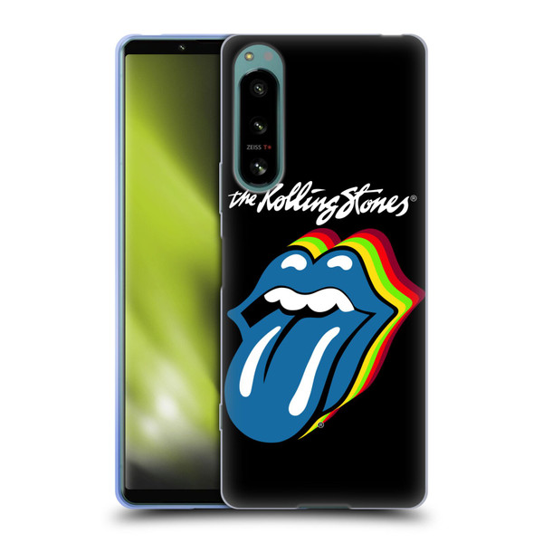 The Rolling Stones Licks Collection Pop Art 2 Soft Gel Case for Sony Xperia 5 IV