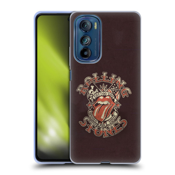 The Rolling Stones Tours Tattoo You 1981 Soft Gel Case for Motorola Edge 30