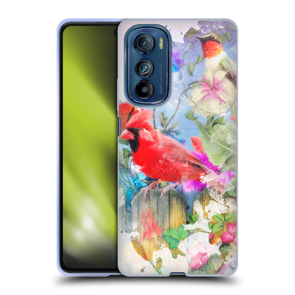 Aimee Stewart Assorted Designs Birds And Bloom Soft Gel Case for Motorola Edge 30