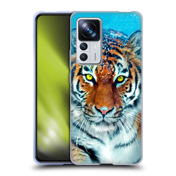 Aimee Stewart Animals Yellow Tiger Soft Gel Case for Xiaomi 12T Pro