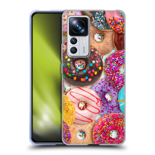 Aimee Stewart Colourful Sweets Donut Noms Soft Gel Case for Xiaomi 12T Pro