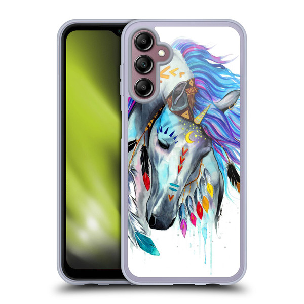 Pixie Cold Animals Spirit Soft Gel Case for Samsung Galaxy A14 5G