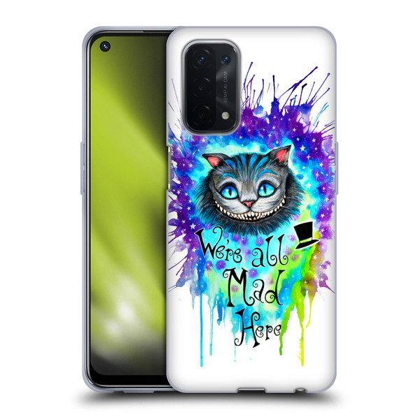 Pixie Cold Cats We Are All Mad Here Soft Gel Case for OPPO A54 5G