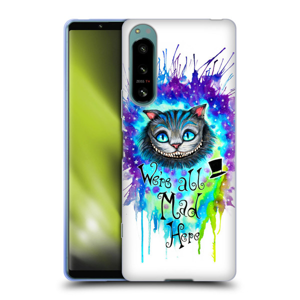 Pixie Cold Cats We Are All Mad Here Soft Gel Case for Sony Xperia 5 IV