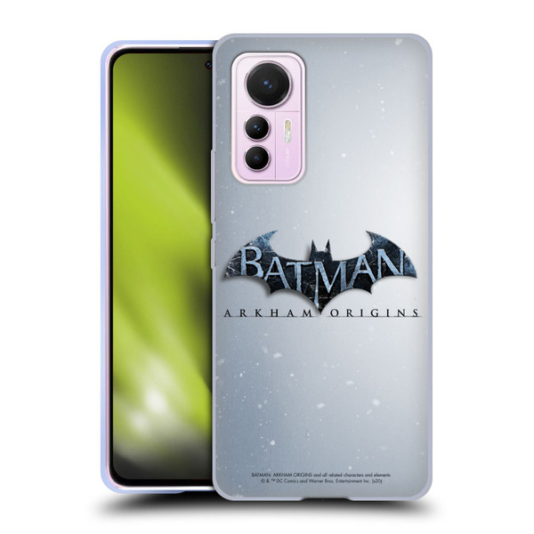 Batman Arkham Origins Key Art Logo Soft Gel Case for Xiaomi 12 Lite
