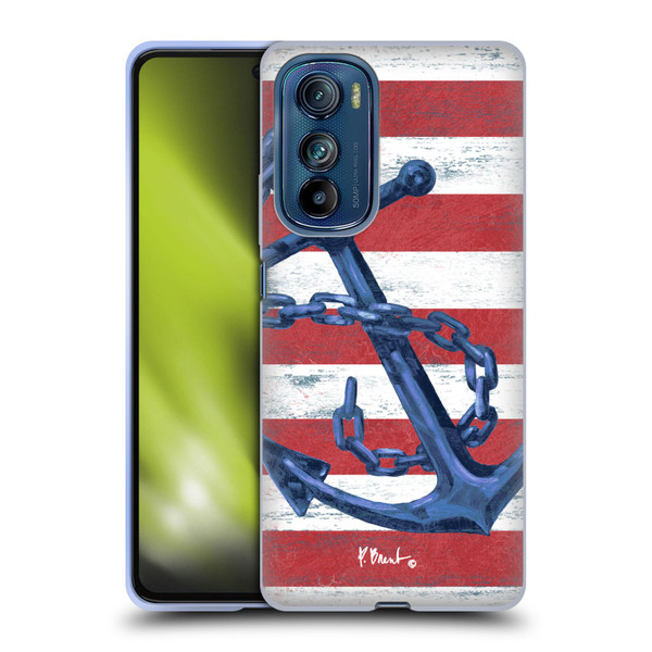 Paul Brent Nautical Westerly Anchor Soft Gel Case for Motorola Edge 30
