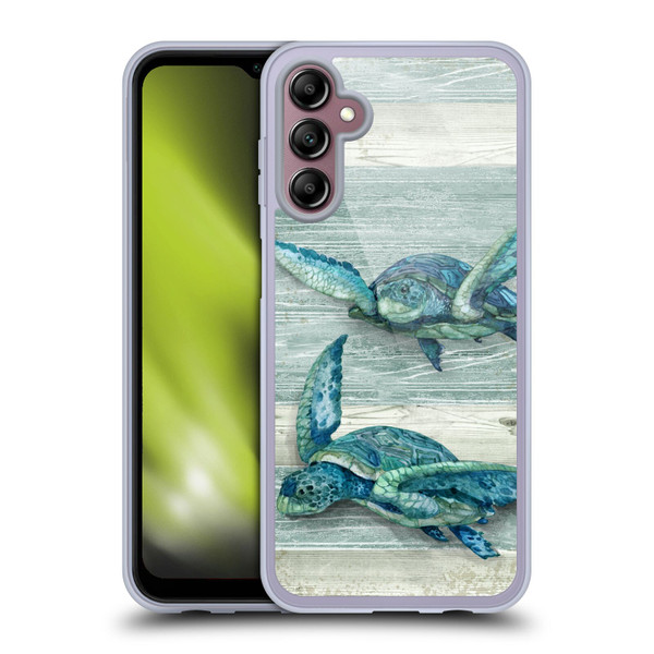Paul Brent Sea Creatures Turtle Soft Gel Case for Samsung Galaxy A14 5G
