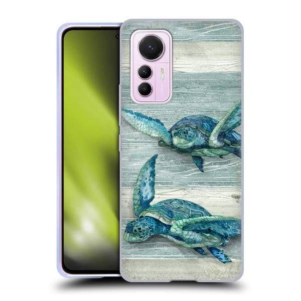Paul Brent Sea Creatures Turtle Soft Gel Case for Xiaomi 12 Lite
