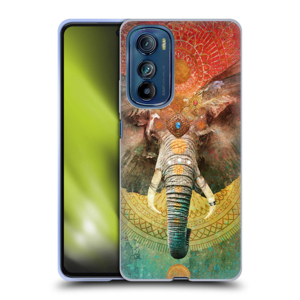 Jena DellaGrottaglia Animals Elephant Soft Gel Case for Motorola Edge 30