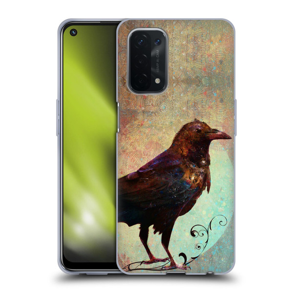 Jena DellaGrottaglia Animals Crow Soft Gel Case for OPPO A54 5G