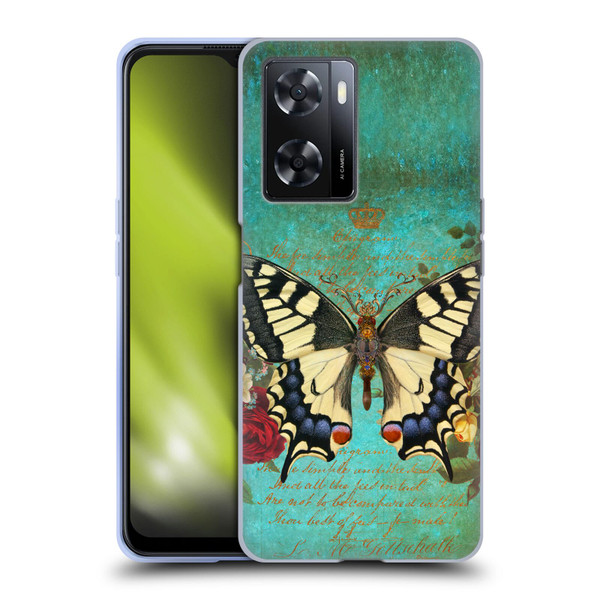 Jena DellaGrottaglia Insects Butterfly Garden Soft Gel Case for OPPO A57s