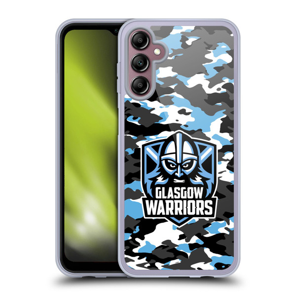 Glasgow Warriors Logo 2 Camouflage Soft Gel Case for Samsung Galaxy A14 5G