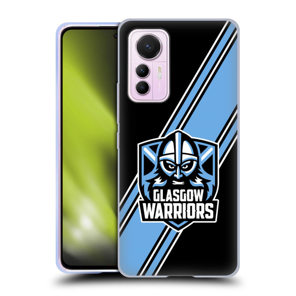 Glasgow Warriors Logo 2 Diagonal Stripes Soft Gel Case for Xiaomi 12 Lite