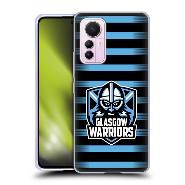 Glasgow Warriors Logo 2 Stripes Soft Gel Case for Xiaomi 12 Lite