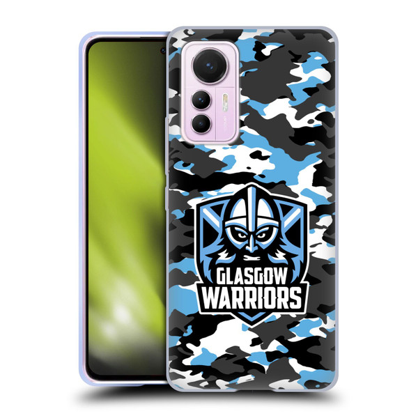 Glasgow Warriors Logo 2 Camouflage Soft Gel Case for Xiaomi 12 Lite