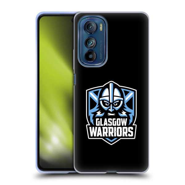 Glasgow Warriors Logo Plain Black Soft Gel Case for Motorola Edge 30