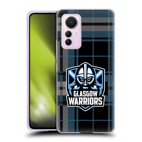 Glasgow Warriors Logo Tartan Soft Gel Case for Xiaomi 12 Lite
