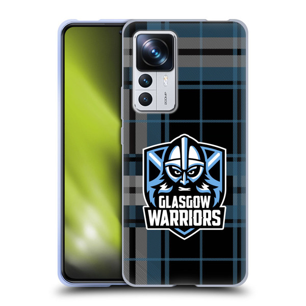 Glasgow Warriors Logo Tartan Soft Gel Case for Xiaomi 12T Pro