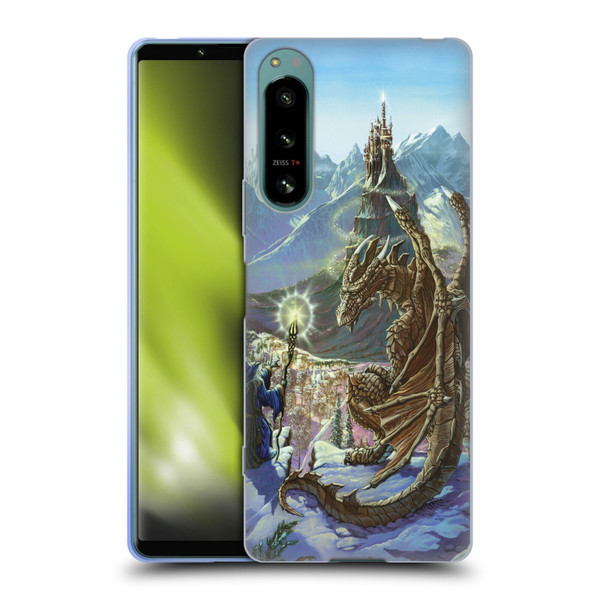 Ed Beard Jr Dragon Friendship Encounter Soft Gel Case for Sony Xperia 5 IV