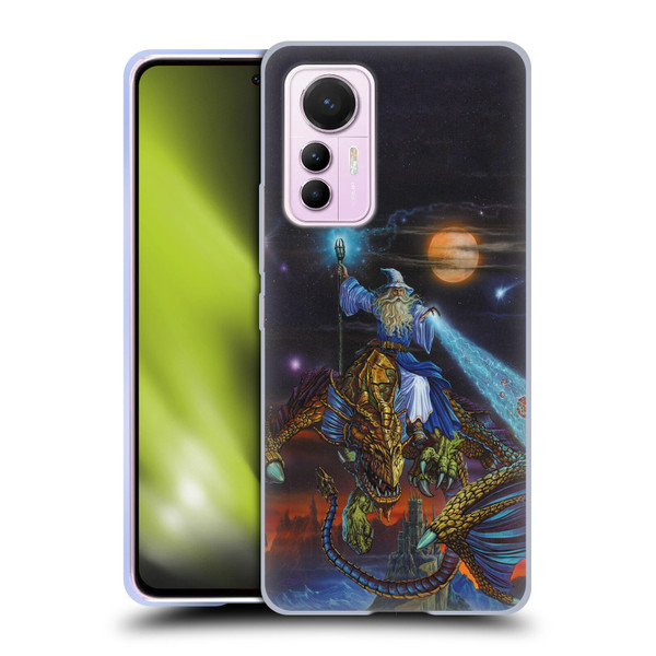 Ed Beard Jr Dragon Friendship Twilight Tempest Soft Gel Case for Xiaomi 12 Lite