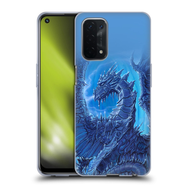 Ed Beard Jr Dragons Glacier Soft Gel Case for OPPO A54 5G