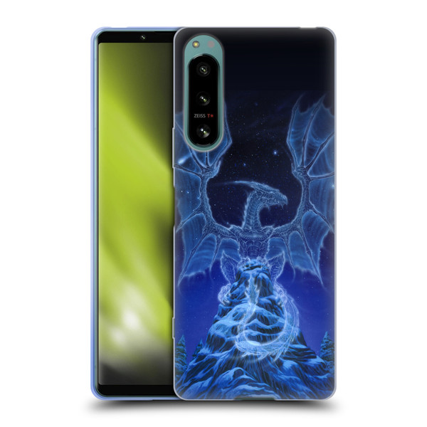 Ed Beard Jr Dragons Winter Spirit Soft Gel Case for Sony Xperia 5 IV