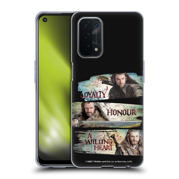 The Hobbit An Unexpected Journey Key Art Loyalty And Honour Soft Gel Case for OPPO A54 5G