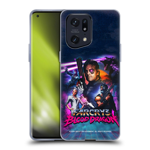 Far Cry 3 Blood Dragon Key Art Cover Soft Gel Case for OPPO Find X5 Pro