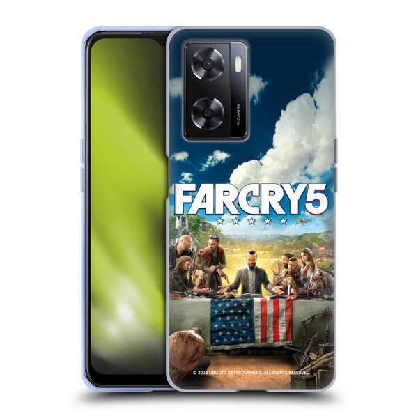 Far Cry 5 Key Art And Logo Main Soft Gel Case for OPPO A57s
