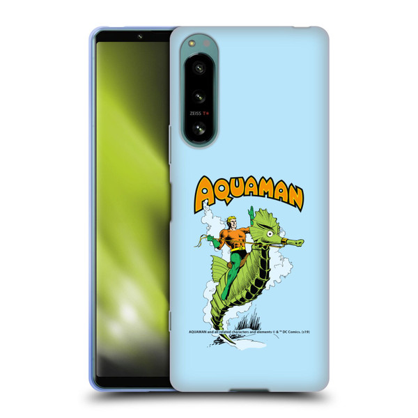 Aquaman DC Comics Fast Fashion Storm Soft Gel Case for Sony Xperia 5 IV