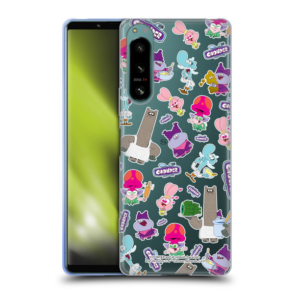 Chowder: Animated Series Graphics Pattern Soft Gel Case for Sony Xperia 5 IV