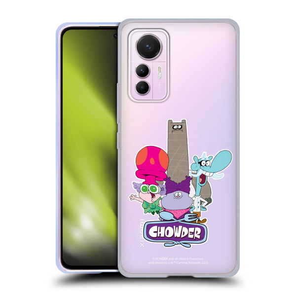 Chowder: Animated Series Graphics Character Art Soft Gel Case for Xiaomi 12 Lite