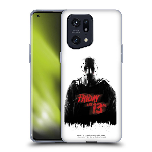 Friday the 13th 2009 Graphics Jason Voorhees Key Art Soft Gel Case for OPPO Find X5 Pro