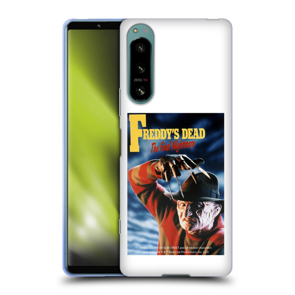 A Nightmare On Elm Street: Freddy's Dead Graphics Poster Soft Gel Case for Sony Xperia 5 IV