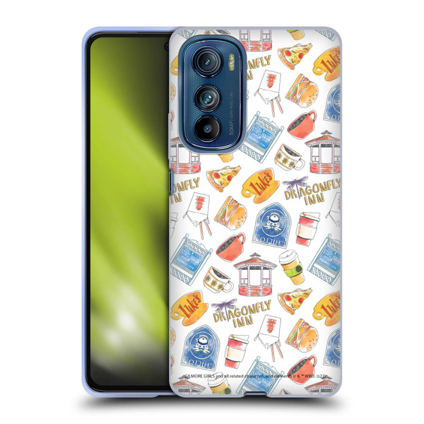 Gilmore Girls Graphics Icons Soft Gel Case for Motorola Edge 30