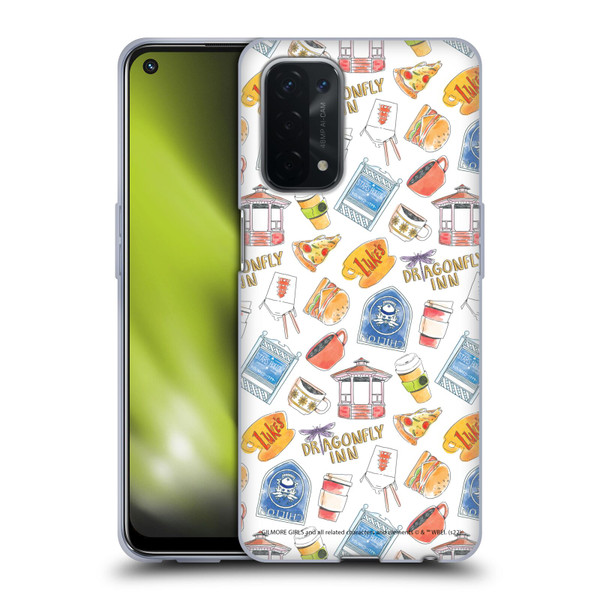 Gilmore Girls Graphics Icons Soft Gel Case for OPPO A54 5G